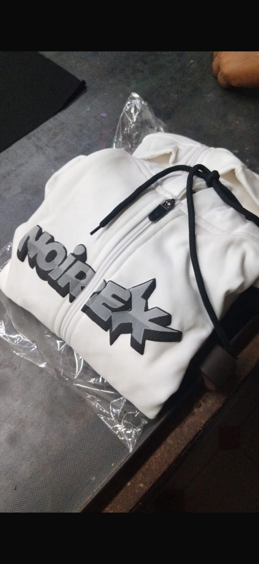 NOIREX hoodie, product shot